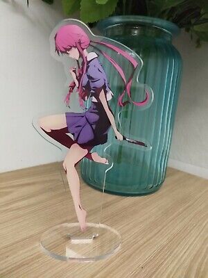 Anime Mirai Nikki Future Diary Gasai Yuno Acrylic Stand Figure