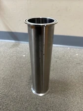 3" x 12" Sanitary, 304 Stainless Steel Tri Clamp Spool Column Clover Extractor