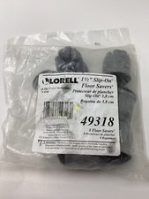 (QTY 8) Lorell 1-1/2" Floor Savers, Slip-on, 49318 Fits 1"-1-3/8" Round Legs