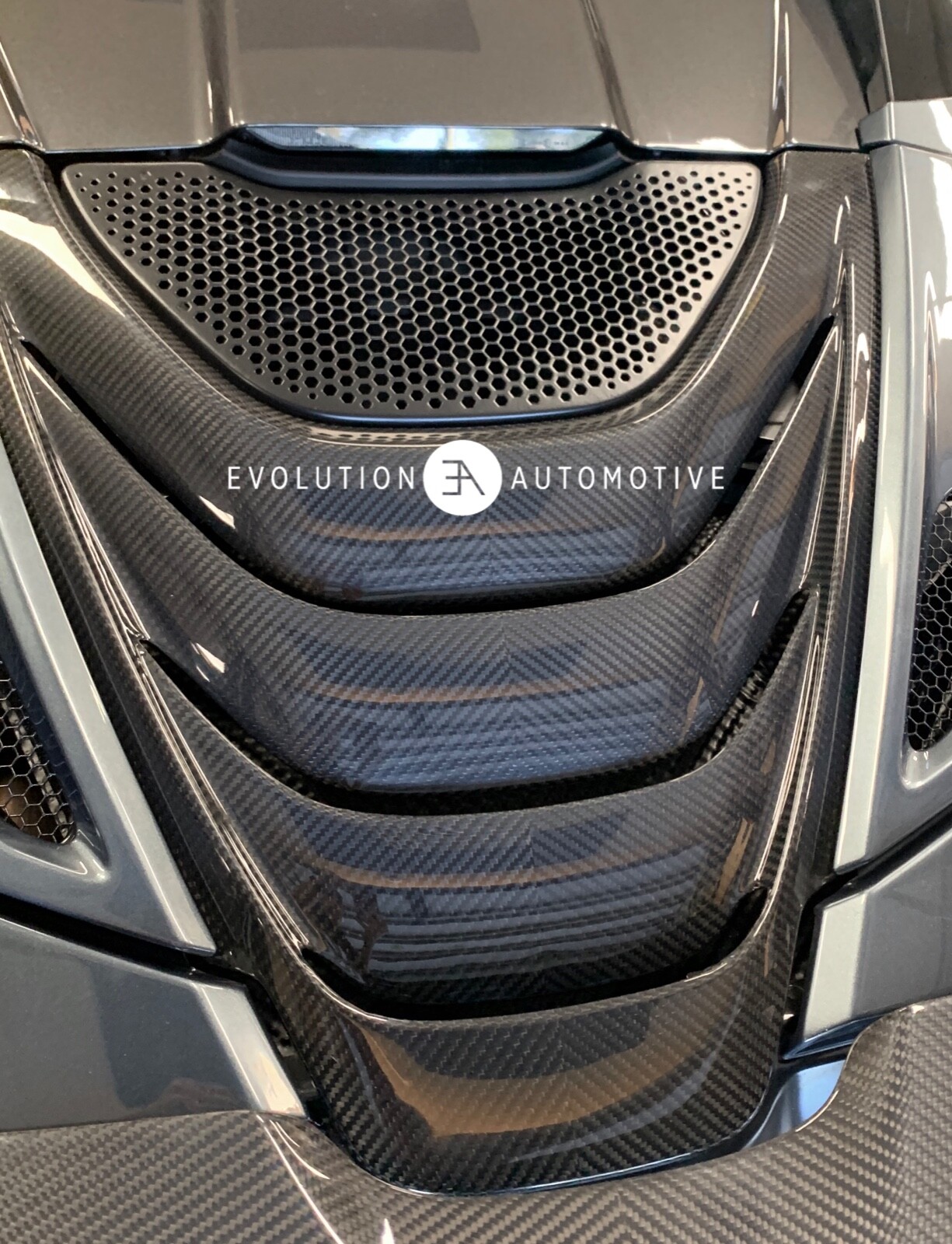 McLaren MSO 720S Spider, Carbon Fiber Deck, Engine Cover. OEM McLaren Part