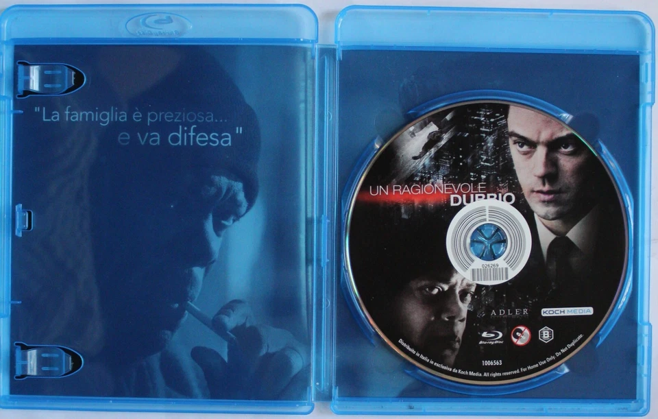 UN RAGIONEVOLE DUBBIO con Samuel L.Jackson BLU RAY - Immagine 3 di 3