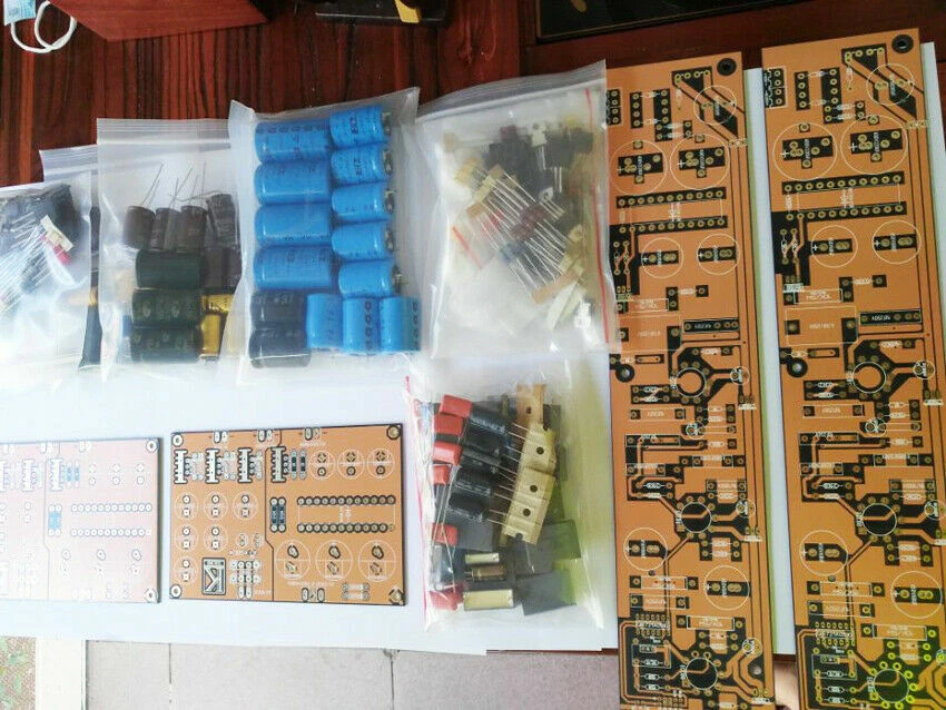 NUEVO D.Klimo LAR Gold Plus Tubo MM/MC Phono Stage Preamplificador Placa Kit Hágalo Usted Mismo Foto 2 de 4