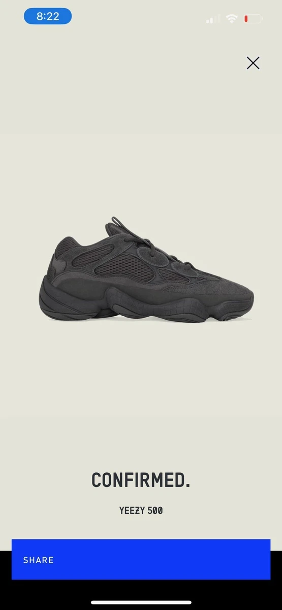 Size 10.5 adidas Yeezy 500 Utility Black 2023 IN HAND SHIPS TODAY