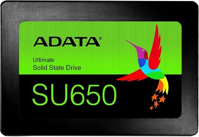 ADATA SSD SU650 2,5 256GB Solid State Drive - ASU650SS-256GT-R  Black