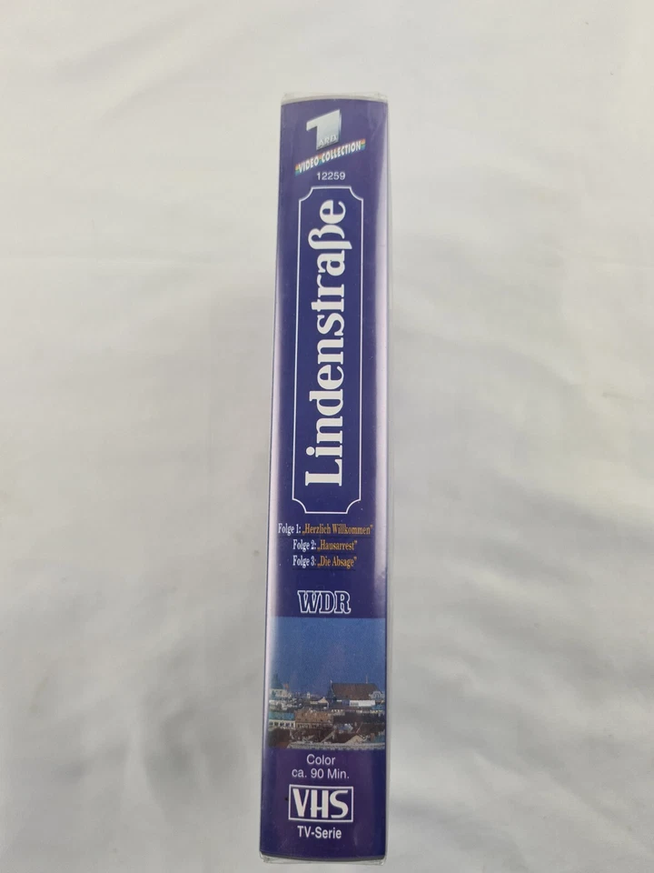 RARITÄT! Lindenstraße Wie alles begann.. Folge 1-3 VHS Kassette Neu (versiegelt) - Bild 3 von 3
