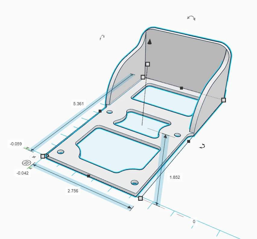 Protetor solar chuva neve anel campainha 3, 3+, 4 suporte placa dossel montagem - Imagem 3 de 4