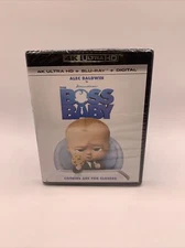 The Boss Baby - 4k UHD + Blu-ray + Digital *FACTORY SEALED*