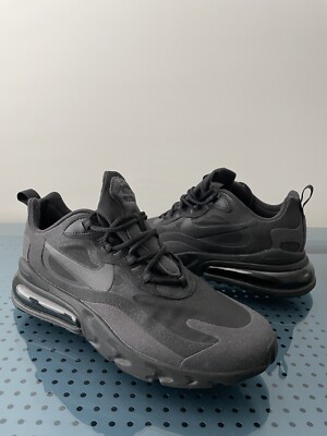 *NEW! $160 Nike Air Max 270 React Sneaker Black/Oil Grey Size - Main Image