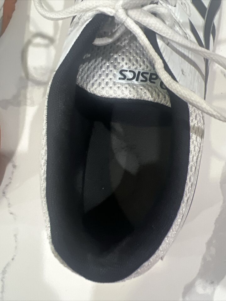 ASICS Gel Furtherup Volleyball Shoes White Black Gum Size 12 eBay