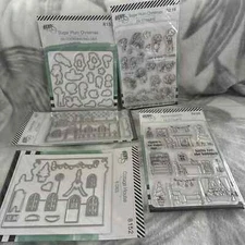 LDRS Creative Stamp & Die Set Holiday Cheer 723253 New LOT OF 5