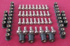 DUCATI ST4S ST4 ST2 kit carena,schermo,dado in gomma e viti in acciaio inox -D6