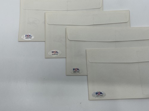 Pete Rose Reds 4,192 Hits Signed Autograph First Day Cover Set of 4 PSA DNA *A - Picture 5 of 6