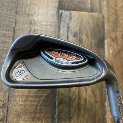 Ping G10 Blue Dot Single Club 7 Iron PING AWT Steel Stiff Flex Shaft Right Hand