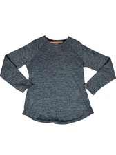 Climate Right Outdoor Base Layer Shirt Womens XL Gray  Thermal