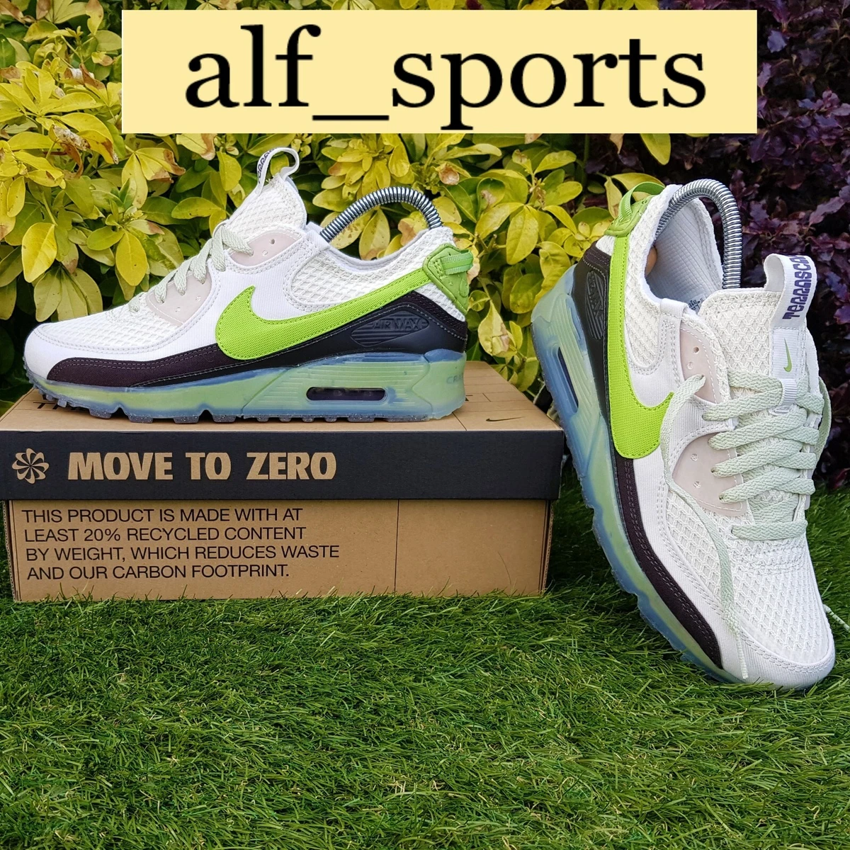 Nike air max green trainers cheap