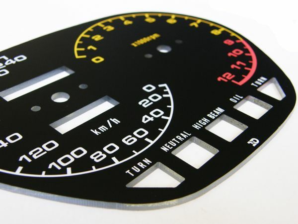 1982-83 gs1100 gs1100sz Katana Speedometer Tachometer Gauge Face