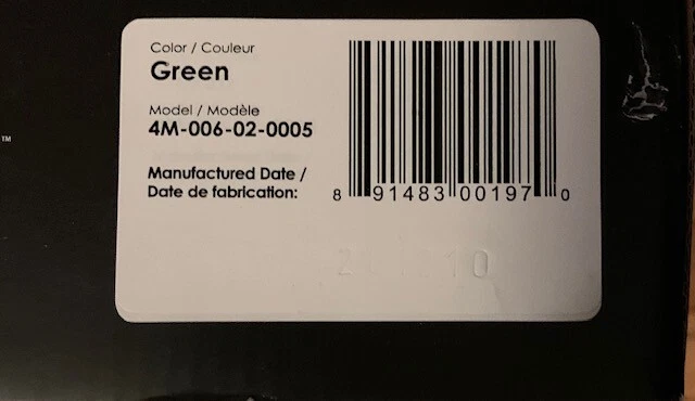 Kit de asiento de cochecito 4Moms 4 Moms Origami Color Inserto Verde NUEVO Foto 2 de 3