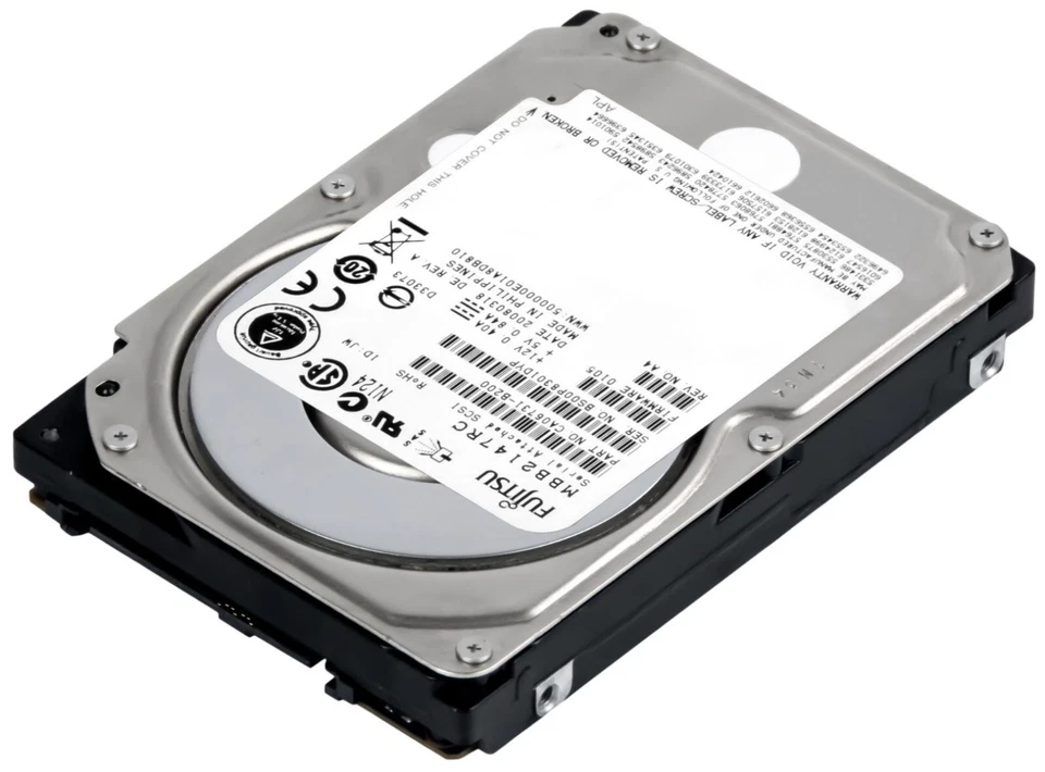 Fujitsu MBB2147RC 147GB SAS 10000 RPM 16MB Cache 2.5" - Image 3 of 3
