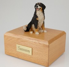 Bernese Mountain Dog Pet Funeral Cremation Urn Avail in 3 Diff Colors 4 Sizes