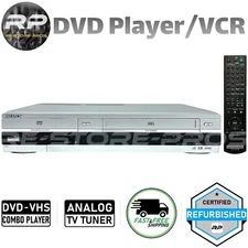 Sony SLV-D360P DVD VCR Combo Player VHS Hi-Fi Stereo Progressive