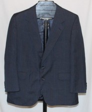 Evan-Picone Men's 2 Button Plaid Sports Coat Great Condition  FREE Shipping 