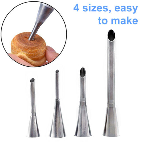 4 Pack Cake Decorating Tools Kit Piping Nozzles Cream Icing Bags Set Pastry Tips - Picture 3 of 19