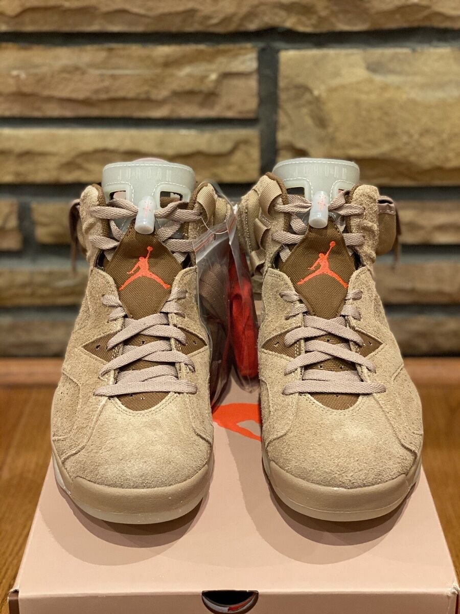 Air Jordan 6 x Travis Scott British Khaki Size 7.5 | eBay Air Jordan 6 x Travis Scott British Khaki Size 7.5 | eBay