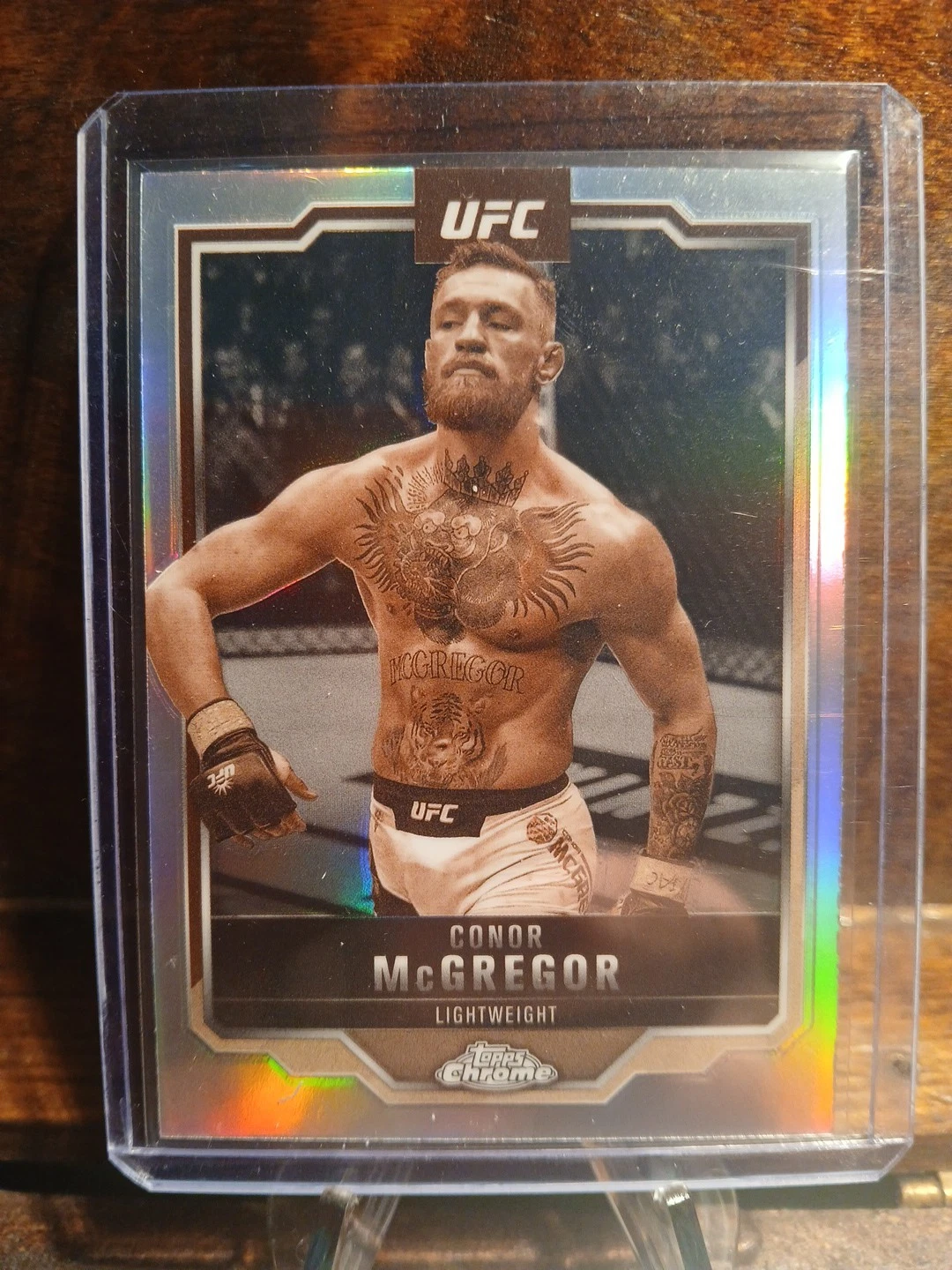 2025 Topps Chrome UFC - Conor McGregor #101 Refractor