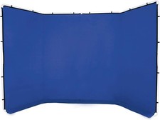 Manfrotto Panoramic Background Cover 4m Chroma Key Blue (frame not included)