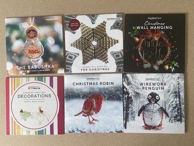 6 x Weihnachten Schmuckmacher DVD Anleitung Konvolut Restposten Drahtkugeln Basteln