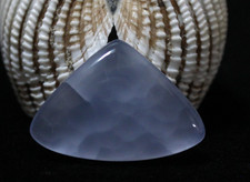 Namibian Blue Chalcedony Cabochon for Handmade Jewelry