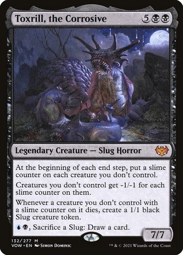 EDH Toxrill Deck - Commander MTG Magic the Gathering