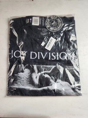 Joy Division Men's “Love Will Tear Us Apart” Black T‑Shirt, Size