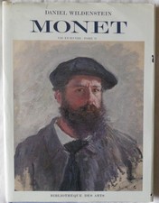 Monet Tome II 1882-1886/Daniel Wildenstein /French Text/VERY GOOD HC/GOOD DJ
