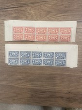 feuille bande timbre 1927 légion américaines  N° 244/245 neuf