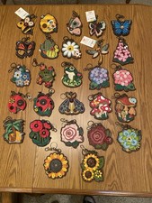 SALE   15.50 WERE 19.50  CHALA GARDEN KEY FOBS  NEW: LADYBUG 2  MOTH 