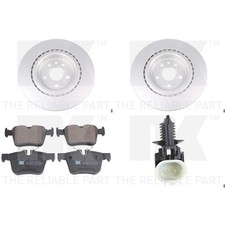 NK BREMSSCHEIBEN 325mm + BELÄGE HINTEN passend für JAGUAR XE XF X260 X760