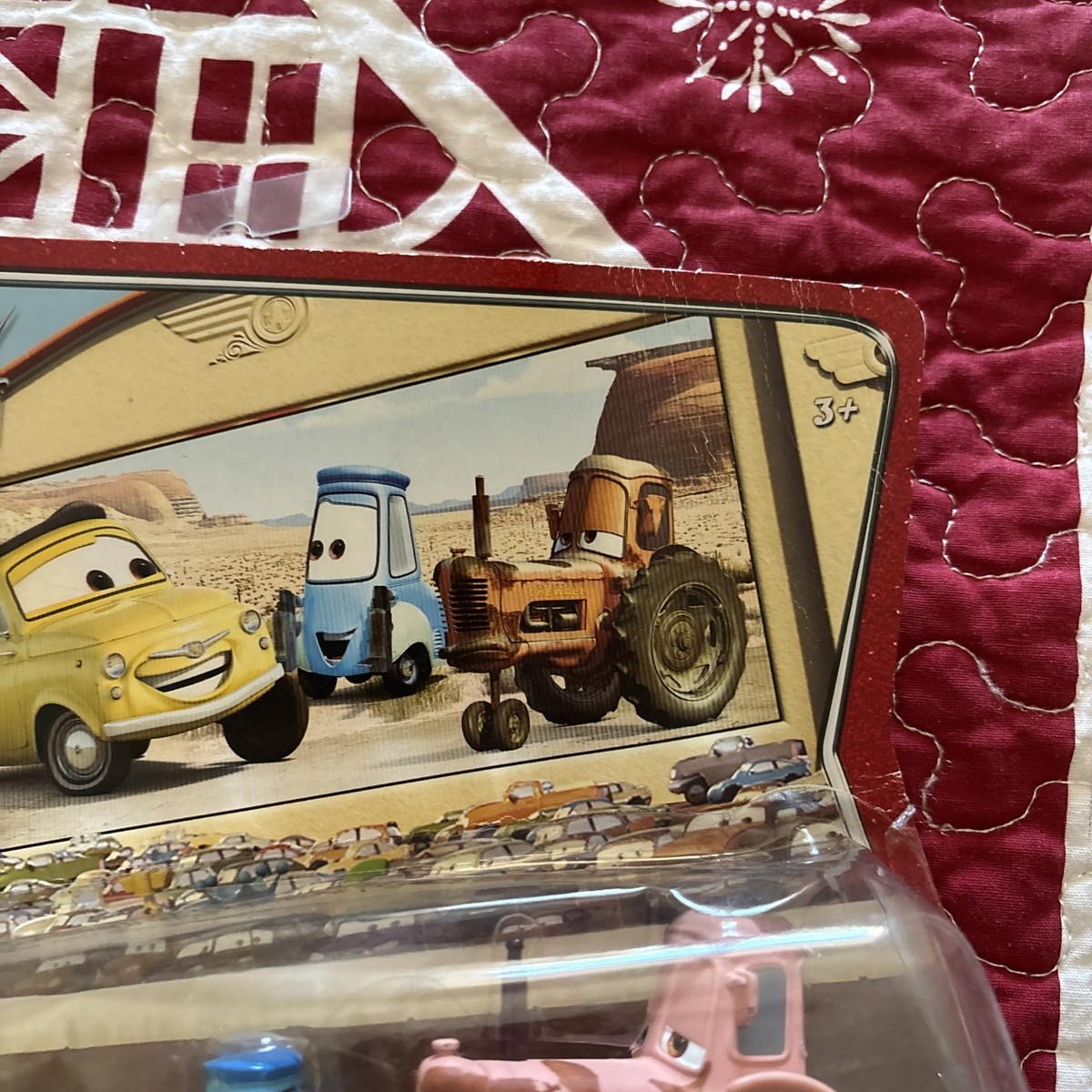 Mattel Disney Pixar Cars Movie Moments Luigi Guido & Tractor 1st