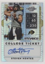 2020 Panini Contenders Draft Picks Hyper Prizm 8/20 Steven Montez #120 Auto 3l1