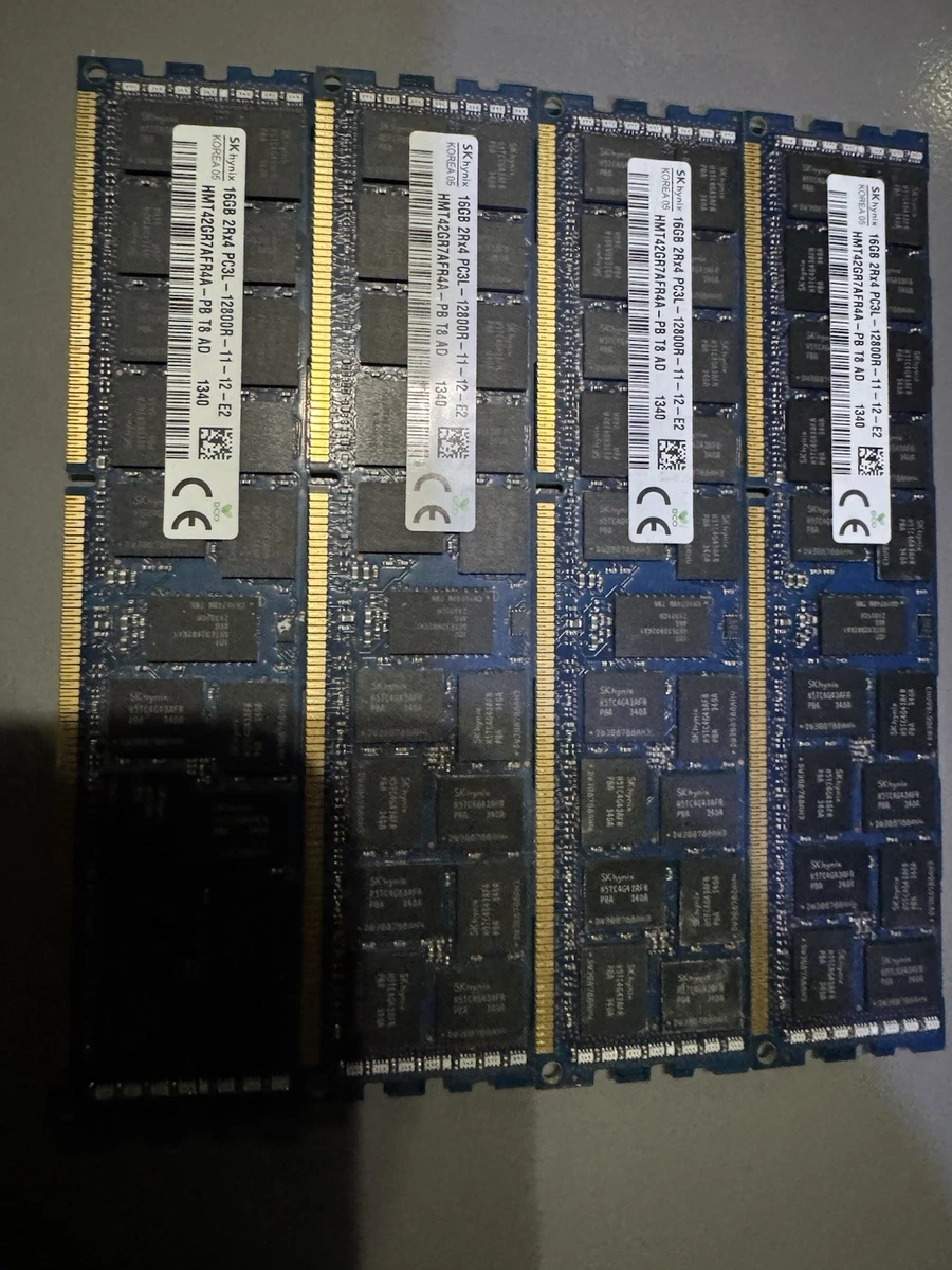 25+ 64 GB Total Capacity DDR3 SDRAM Computer Memory (RAM) for sale