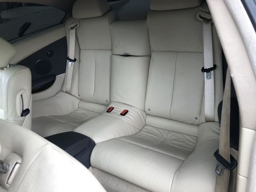 2004 2005 BMW 645i Rear Back Seat Bench LCGE Beige Tan Leather fits Coupe 863724