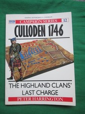 CULLODEN 1746 - 1991 OSPREY CAMPAIGN SERIES NUMBER 12