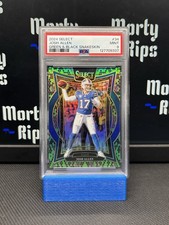 2024 Select -Josh Allen Green & Black Snakeskin Concourse /2 PSA 9 Pop 1