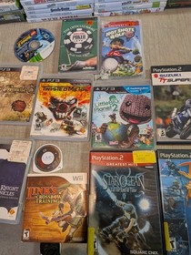 HUGE 133 Video Game Lot Nintendo Wii Xbox PS1 PS2 PS3 Dreamcast GameCube Games