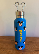 Disneyland Embossed Mickey Mouse 19 oz Stainless Steel Water Bottle