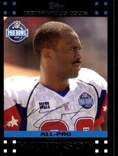 Marvin Harrison 2007 Topps #406 Colts NFL READ FREE SHIPPING AutographDen