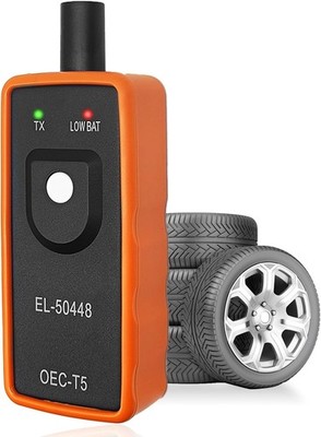 Automotive Tire Pressure Sensor Reset Tool - TPMS Tire Monitor Gauge
