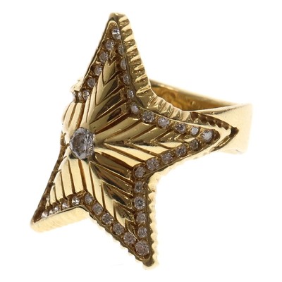 アクセサリー CODY SANDERSON DEPP STAR IN STAR RINGS Cody Sanderson Small Depp Star Ring - Native Feather | 日本