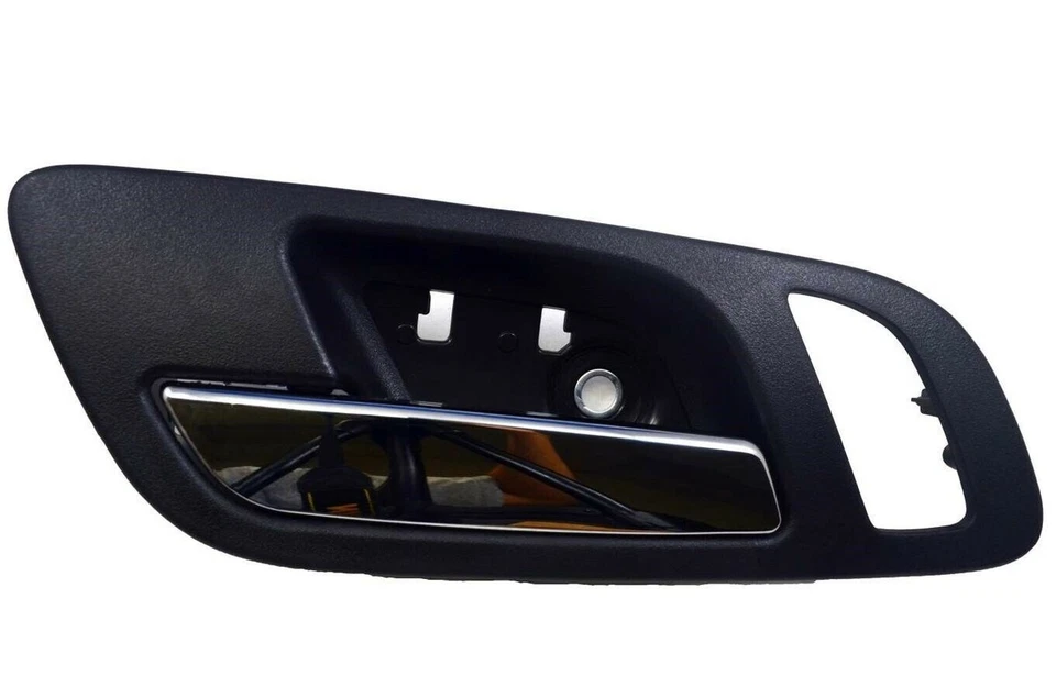 Interior Door Handle Chr Blk RH LH fit 07 13 Suburban Tahoe Sierra Yukon no ht - Image 2 of 3