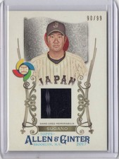 Topps Sugano Tomoyuki WBC Limited /99 2017 World Baseball Classic 889294